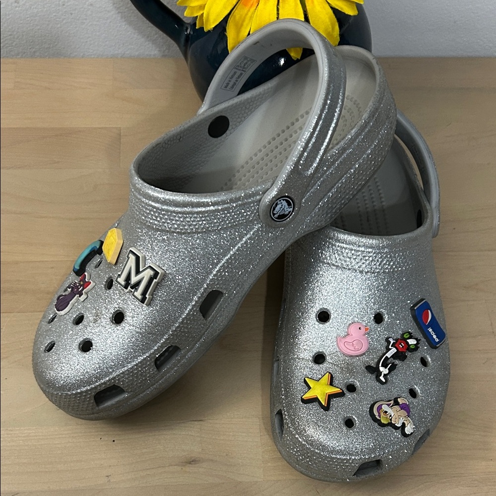 Unisex crocs with Fun Charms